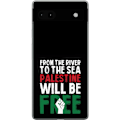 Pikkukuva 1 / 3: Google Pixel 6a Läpinäkyvä kuori Vapauta Palestiina