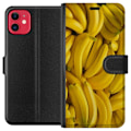 Miniatyrbillede 1 af 3: Apple iPhone 11 Tegnebogsetui Banan mønster