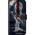 Miniatyrbillede 3 af 3: Apple iPhone XR Tegnebogsetui Ramos Fodboldlegende Motiv Spiller Real Madrid Spanien Tilbage Ikonisk Navn Fodboldstjerne Sport