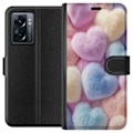 Miniatyrbillede 1 af 3: OnePlus Nord N300 Tegnebogsetui Hjerter Kærlighed Grafisk Design Romantisk Motiv Populær Symbol Grafisk Mønster Dekoration