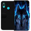 Miniatyrbillede 1 af 3: Huawei P smart 2019 Tegnebogsetui Ulve