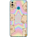 Miniatyrbillede 1 af 3: Honor 9X Lite Gennemsigtig cover Kawaii Capybara Galaxy Sød A