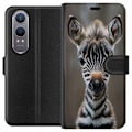 Miniatyrbillede 1 af 3: OnePlus Nord CE4 Lite Tegnebogsetui Giraf Dyretema Afrika Natur Grafisk Motiv Savanne Vilde Dyr Populær Vægkunst Eksotisk Tema