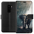 Miniatyrbillede 1 af 3: Samsung Galaxy S9+ Tegnebogsetui Elefant