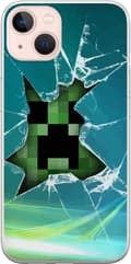 Kompatibelt Mobilskal till Apple iPhone 13 Minecraft