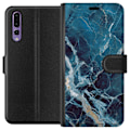 Miniatyrbillede 1 af 3: Huawei P20 Pro Tegnebogsetui Marmar
