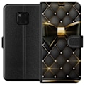 Miniatyrbilde 1 av 3: Huawei Mate 20 Pro Lommeboketui Gullrosett