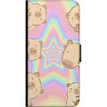 Miniatyrbild 3 av 3: Nokia 2.4 Plånboksfodral Kawaii Capybara Galaxy Söt Anime Dj