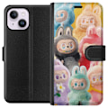 Miniatyrbilde 1 av 3: Apple iPhone 14 Plus Lommeboketui Labubu Skissestil