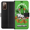 Miniatyrbillede 1 af 3: Samsung Galaxy S20 FE Tegnebogsetui Minecraft Boom