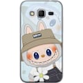 Miniatyrbild 1 av 3: Samsung Galaxy Core Prime Genomskinligt Skal Labubu med hatt