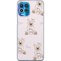 Pikkukuva 1 / 3: Motorola Edge S Läpinäkyvä kuori Teddy Dior Vibes - ylellin