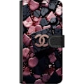 Miniatyrbild 3 av 3: Samsung Galaxy S24 Ultra Plånboksfodral Chanel Black and Pink