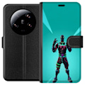 Miniatyrbillede 1 af 3: Xiaomi 13 Ultra Tegnebogsetui sort ridder fortnite