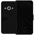 Miniatyrbillede 1 af 3: Samsung Galaxy Xcover 3 Tegnebogsetui Sorte Bølger