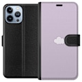 Miniatyrbillede 1 af 3: Apple iPhone 13 Pro Max Tegnebogsetui Lilla Sky - minimalistis