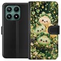 Kompatibel Tegnebogsetui til Xiaomi 17 Skovvenner grøn
