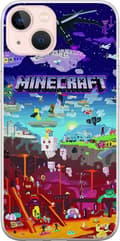 Kompatibelt Mobilskal till Apple iPhone 13 MineCraft