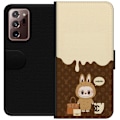 Miniatyrbillede 1 af 3: Samsung Galaxy Note20 Ultra Tegnebogsetui Labubu Blue Chill -