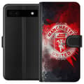 Kompatibel Tegnebogsetui til Google Pixel 6a Manchester United