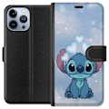 Miniatyrbillede 1 af 3: Apple iPhone 13 Pro Max Tegnebogsetui Stitch Hoppende Glæde - Sjovt Design til Gave