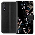 Pikkukuva 1 / 3: Samsung Galaxy A50 Lompakkokotelo Kukat