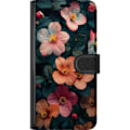 Miniatyrbild 3 av 3: Samsung Galaxy A22 5G Plånboksfodral Blommor
