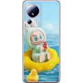 Miniatyrbild 1 av 3: Xiaomi 13 Lite Genomskinligt Skal Labubu Macaron Series