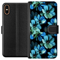 Pikkukuva 1 / 3: Apple iPhone XS Lompakkokotelo Keskiyö Puutarha
