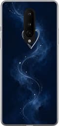 Kompatibelt Mobilskal till OnePlus 8 Natthjärta blå