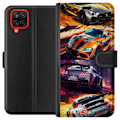 Pikkukuva 1 / 3: Samsung Galaxy A12 Lompakkokotelo Ralli kuume - vauhdikas teema ralliautoilla