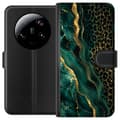 Kompatibel Tegnebogsetui til Xiaomi 13 Ultra Smaragdvild grøn