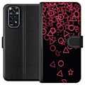 Miniatyrbillede 1 af 3: Xiaomi Redmi Note 11 Tegnebogsetui Squid Game Ikoner Serie Design Populært TV Spil Ikoner Grafisk Motiv Asiatisk Trend Dramaserie