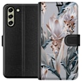 Miniatyrbillede 1 af 3: Samsung Galaxy S21 FE 5G Tegnebogsetui Blomst