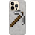 Miniatyrbillede 1 af 3: Apple iPhone 14 Pro Gennemsigtig cover Minecraft Værktøjer