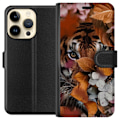 Pikkukuva 1 / 3: Apple iPhone 15 Pro Lompakkokotelo Tiikeri