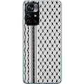 Pikkukuva 1 / 3: Xiaomi Poco M4 Pro 5G Läpinäkyvä kuori Palestiinalainen kuvio - perinteiseen tyyliin inspiroima keffiyeh-kangas