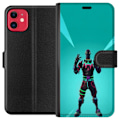 Miniatyrbillede 1 af 3: Apple iPhone 11 Tegnebogsetui sort ridder fortnite