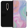 Miniatyrbillede 1 af 3: OnePlus 7 Pro Tegnebogsetui Pastelmarmor