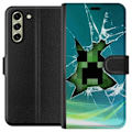 Miniatyrbillede 1 af 3: Samsung Galaxy S21 FE 5G Tegnebogsetui Minecraft