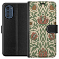 Miniatyrbillede 1 af 3: Motorola Moto E32s Tegnebogsetui Blad Detaljer