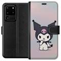 Pikkukuva 1 / 3: Samsung Galaxy S20 Ultra Lompakkokotelo Kawaii Sanrio Kuromi