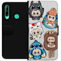 Miniatyrbild 1 av 3: Huawei P40 lite E Plånboksfodral Labubu figursamling – Pop