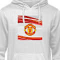 Miniatyrbillede 1 af 8: Børne-Hoodie | Blød Hættetrøje til Børn Manchester United grå 5-6 År