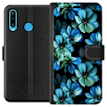 Miniatyrbillede 1 af 3: Huawei P30 lite Tegnebogsetui Blomster