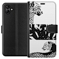 Pikkukuva 1 / 3: Samsung Galaxy A05 Lompakkokotelo Leopard Faces