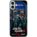 Miniatyrbild 1 av 3: Apple iPhone 16 Plus Genomskinligt Skal Squid Game Säsong 3 Seriefigurer Populärt TV Serie Motiv Ikoner Spänning Drama Asiatisk Design Trend