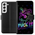 Miniatyrbild 1 av 3: Samsung Galaxy S22 5G Plånboksfodral Fuck it Unicorn