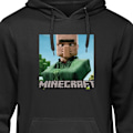 Miniatyrbillede 1 af 8: Børne-Hoodie | Blød Hættetrøje til Børn A Minecraft Movie sort 5-6 År