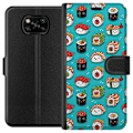 Miniatyrbillede 1 af 3: Xiaomi Poco X3 NFC Tegnebogsetui Sushi